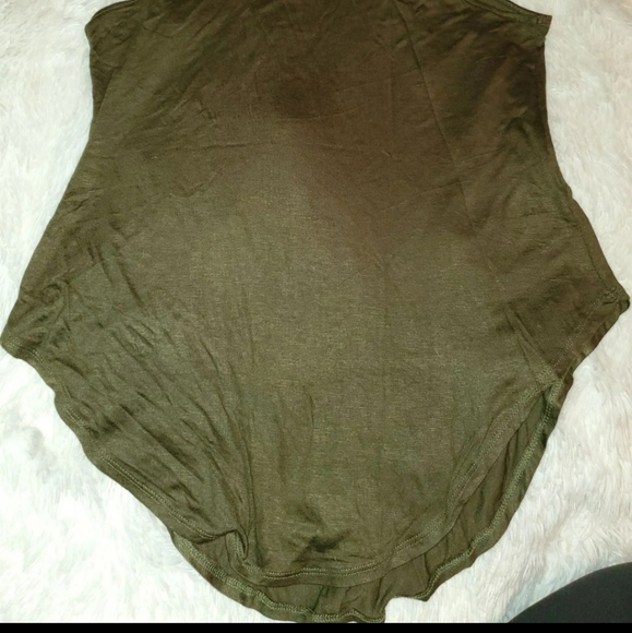 Olive Tank Top - Picture 2 of 3